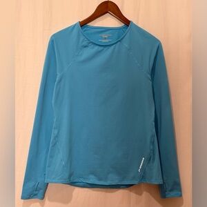 Brooks Women’s Long Sleeve Athletic Running Top - Blue  - Sz M